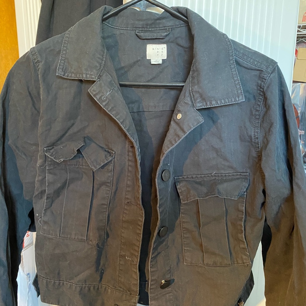 Black Jean Jacket